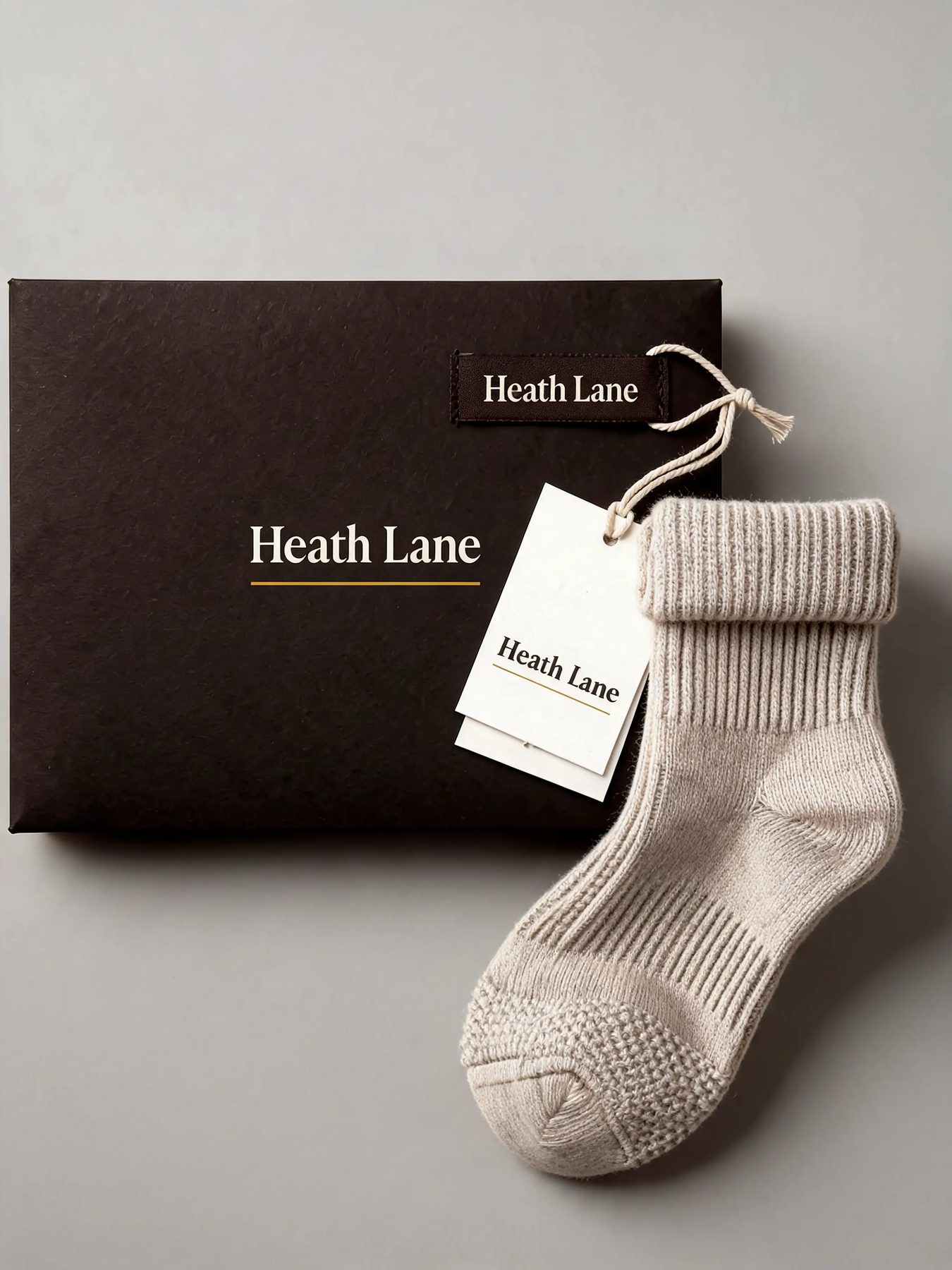 Ribbed Wool Socks
